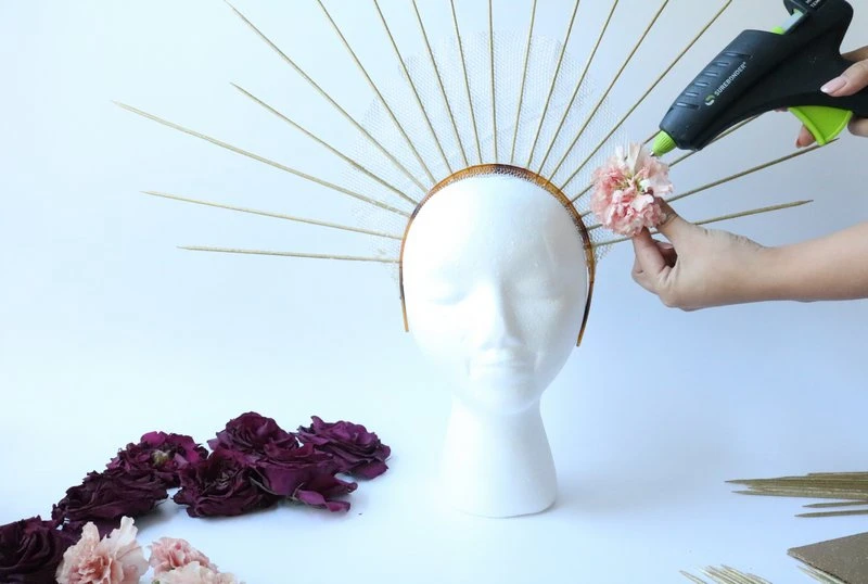 Magnificent Flower Crowns  - Flower Drying Art